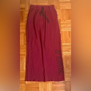 Victoria Secret PINK Maroon Sweatpants